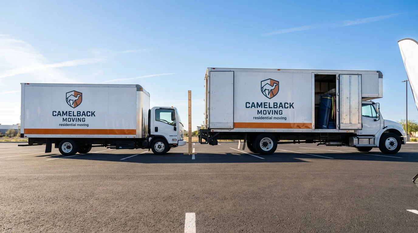Moving truck size capacity guide in La Verne
